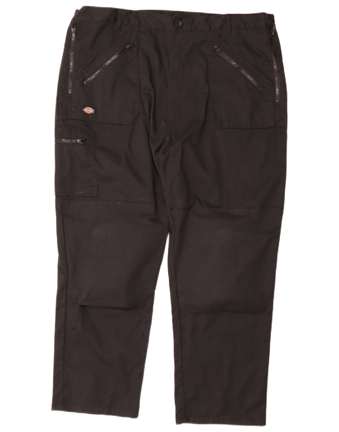 Мужские прямые брюки-карго Dickies W44 L29, черный полиэстер