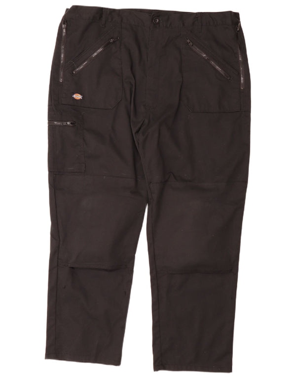 Мужские прямые брюки-карго Dickies W44 L29, черный полиэстер