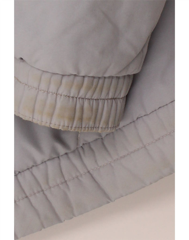 VINTAGE Mens Padded Jacket UK 40 Large Grey Vintage Vintage and Second-Hand Vintage from Messina Hembry 