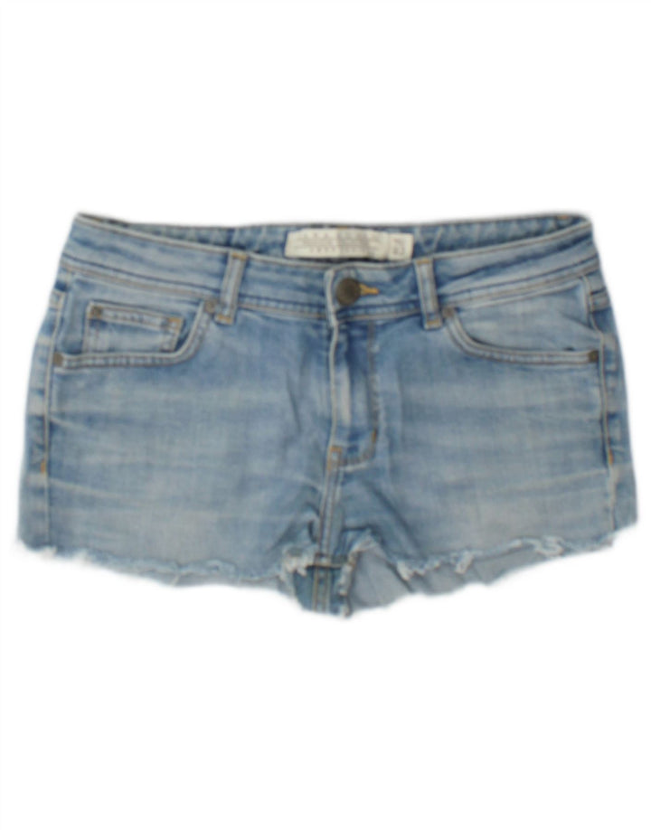 Женские джинсовые шорты Zara EU 40 Medium W30 Синие, хлопок