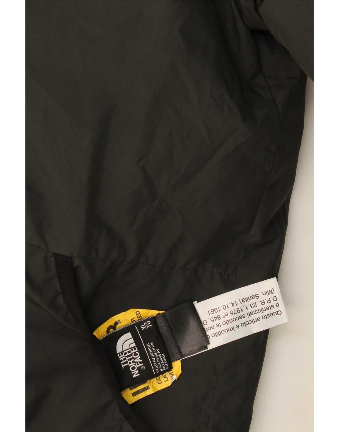 Двусторонняя стеганая куртка The North Face для мальчиков 14–15 лет, XL, черный полиэстер