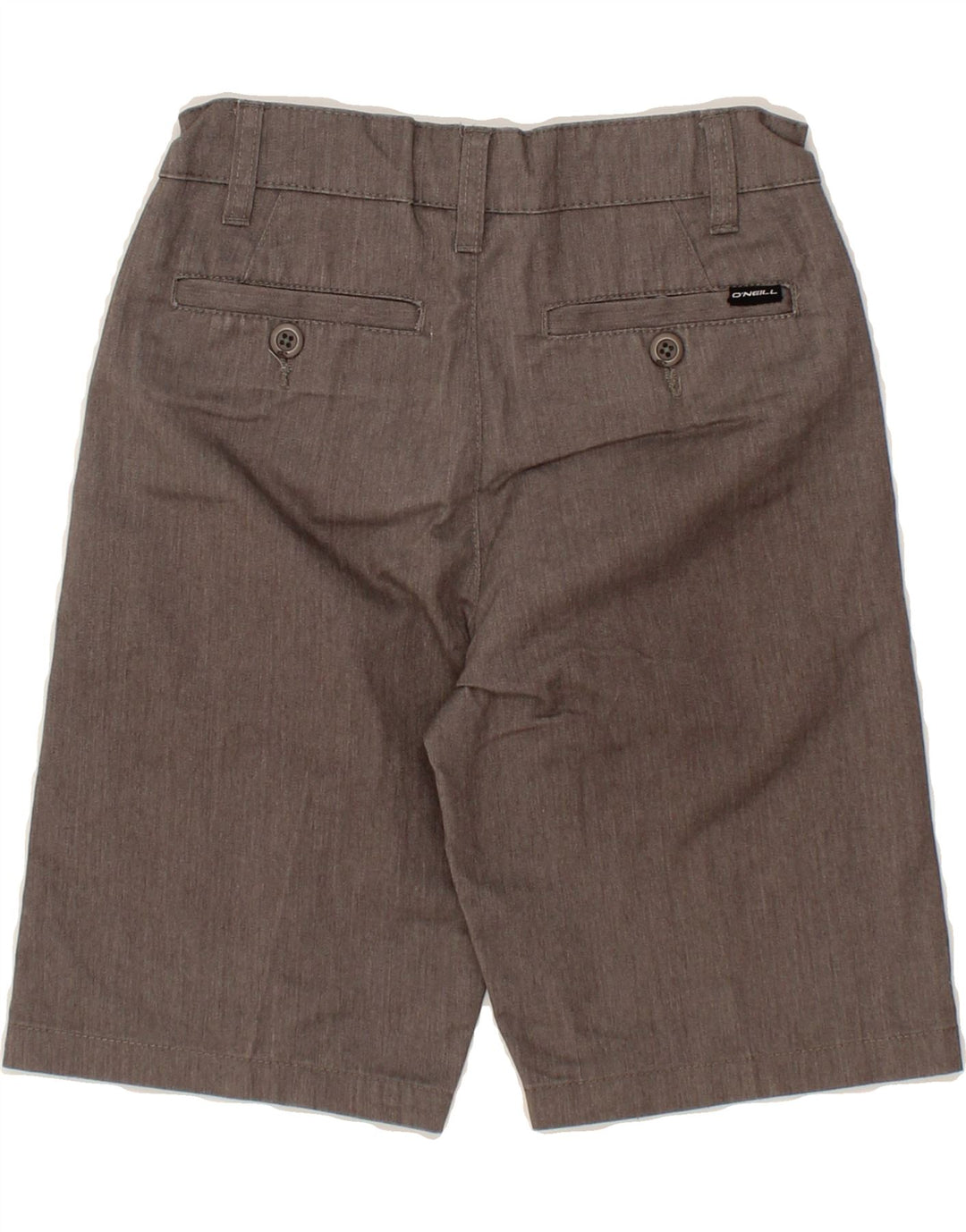 O'NEILL Boys Relaxed Fit Chino Shorts 6-7 Years W22 L9 Grey Polyester Vintage O'Neill and Second-Hand O'Neill from Messina Hembry 