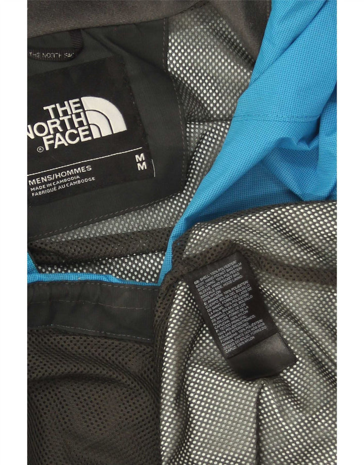 Мужская дождевик с капюшоном The North Face UK 38, средний синий полиэстер