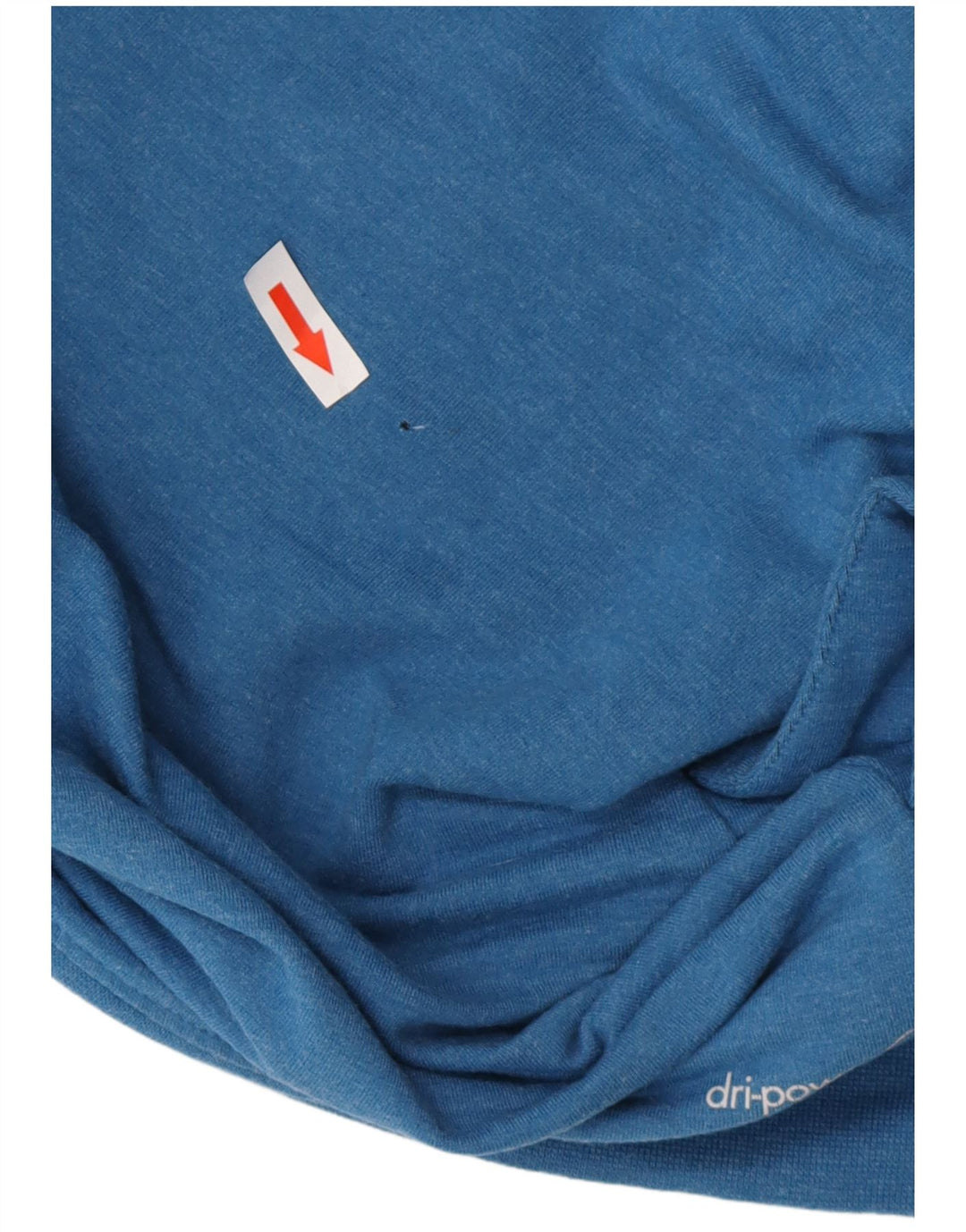 Мужской джемпер с капюшоном RUSSELL ATHLETIC Dri-Power, маленький синий, полиэстер