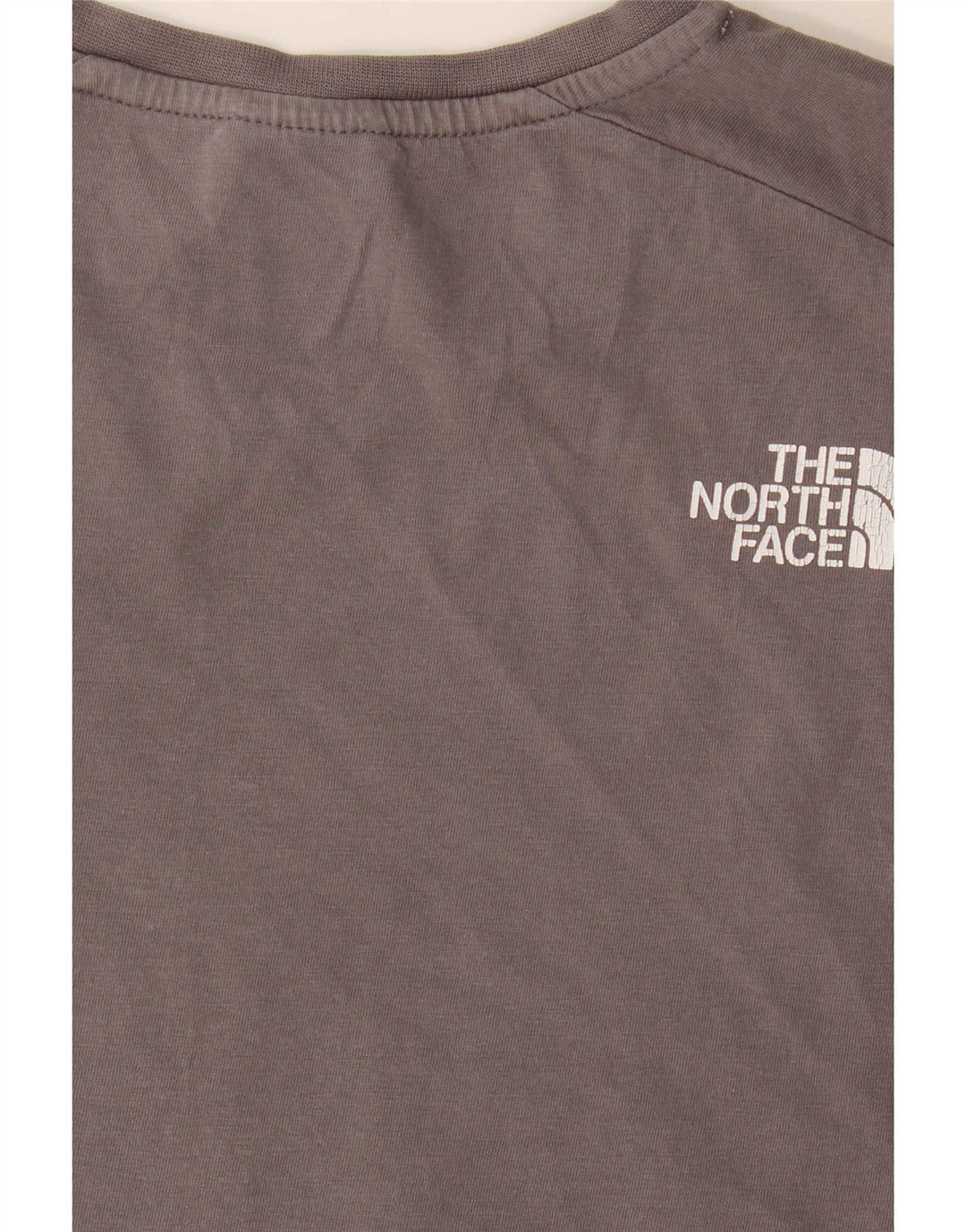 Мужская футболка с графическим рисунком The North Face, маленький серый цветной блок