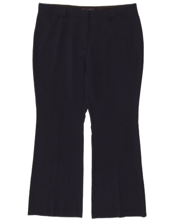 Женские повседневные брюки Marks & Spencer UK 16, большие W36 L30, темно-синие