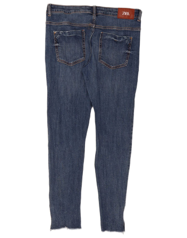 Женские джинсы скинни Zara EU 40 Medium W30 L27 Синие