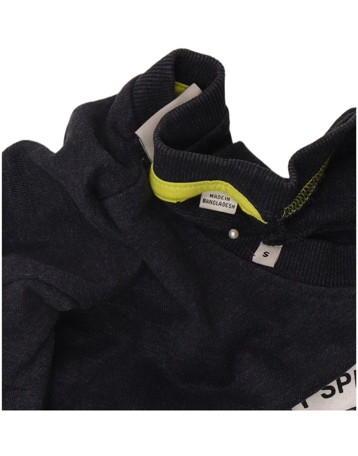Мужской свитшот с рисунком Jack & Jones, маленький темно-синий, хлопковый