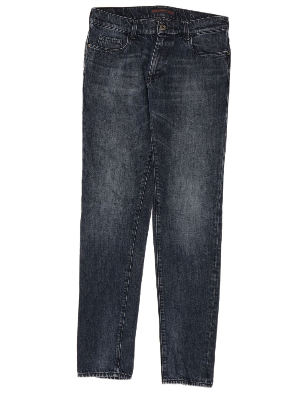 Мужские узкие джинсы Trussardi W32 L34 синие, хлопок