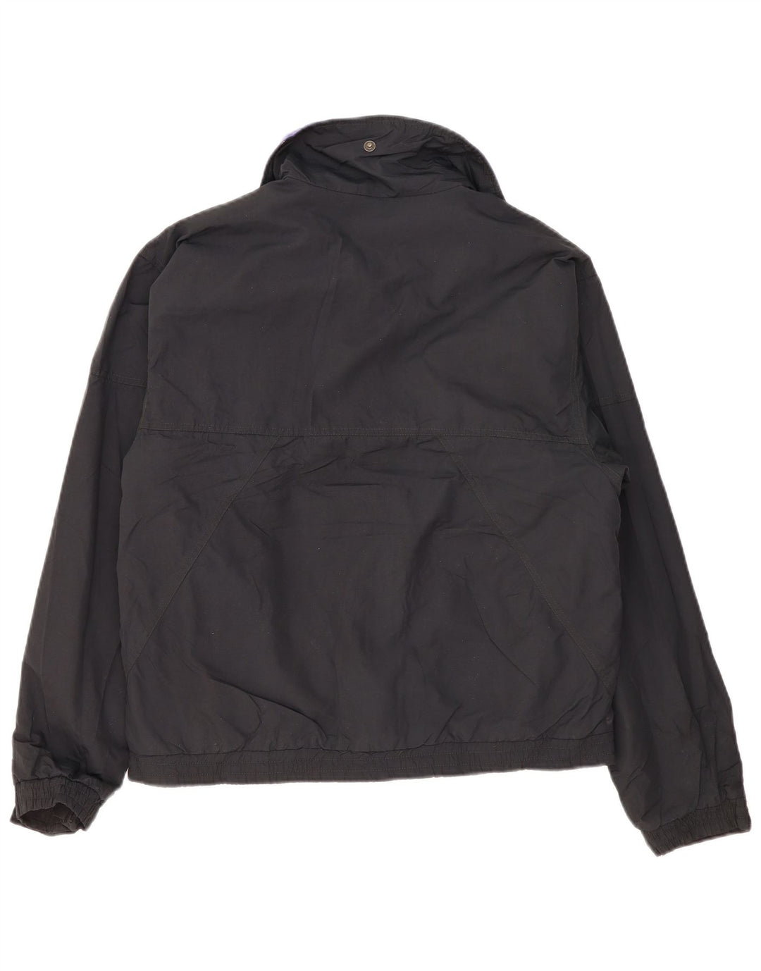 Мужская ветровка Eddie Bauer UK 36, маленькая черная нейлоновая куртка