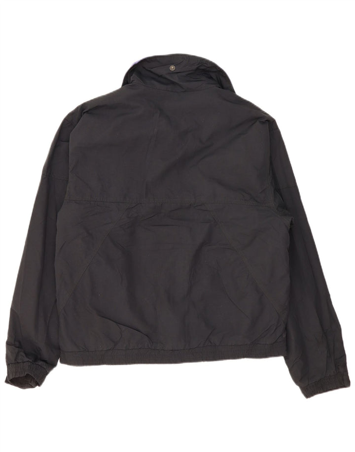 Мужская ветровка Eddie Bauer UK 36, маленькая черная нейлоновая куртка