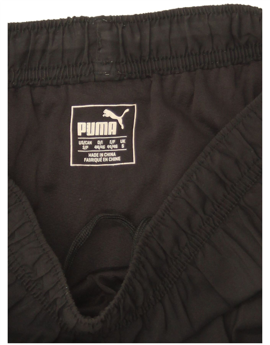 Мужские спортивные шорты Puma, маленькие черные из полиэстера