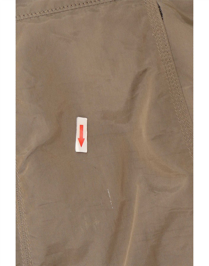 PEUTEREY Женское стеганое пальто с капюшоном IT 48 XL Хаки Полиамид