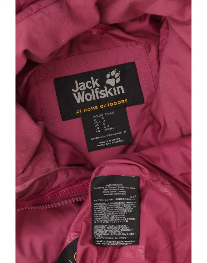 Женское стеганое пальто с капюшоном Mountain Warehouse, Великобритания, маленький розовый полиэстер, 8/10