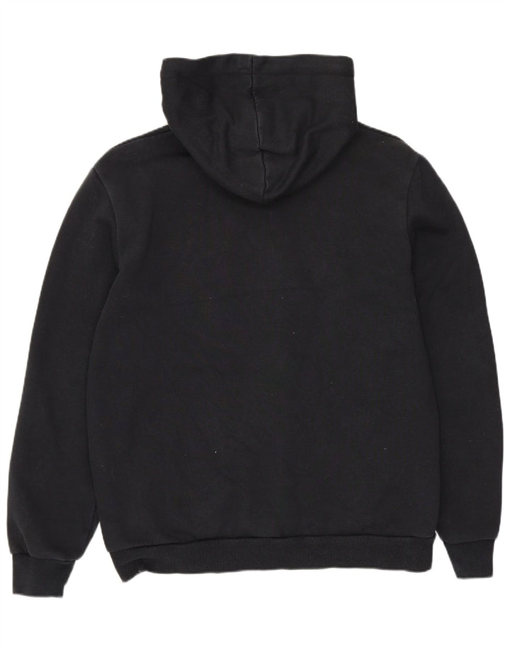 Мужской джемпер с капюшоном Puma, маленький черный, хлопковый