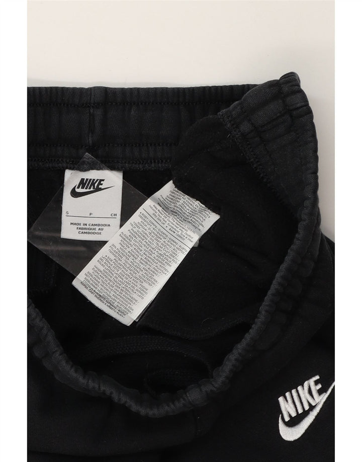 NIKE Mens Tracksuit Trousers Joggers Small  Black Cotton Vintage Nike and Second-Hand Nike from Messina Hembry 