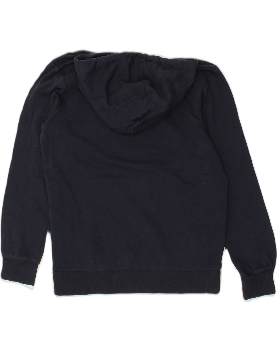 JACK & JONES Mens Graphic Hoodie Jumper Small Navy Blue Cotton | Vintage Jack & Jones | Thrift | Second-Hand Jack & Jones | Used Clothing | Messina Hembry 