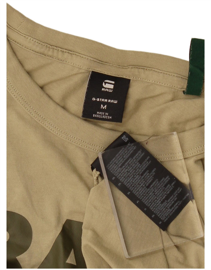 Женская футболка с рисунком G-STAR Top UK 12, средний цвет хаки, хлопок