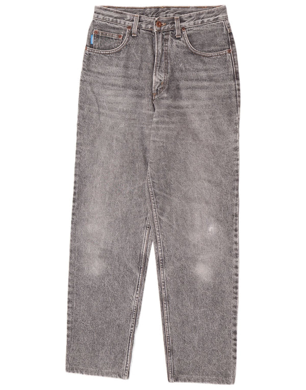 Мужские прямые джинсы Carrera Acid Wash W30 L29, серый хлопок