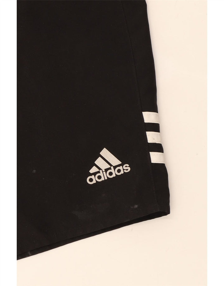 ADIDAS Mens Sport Shorts Medium  Black Polyester Vintage Adidas and Second-Hand Adidas from Messina Hembry 