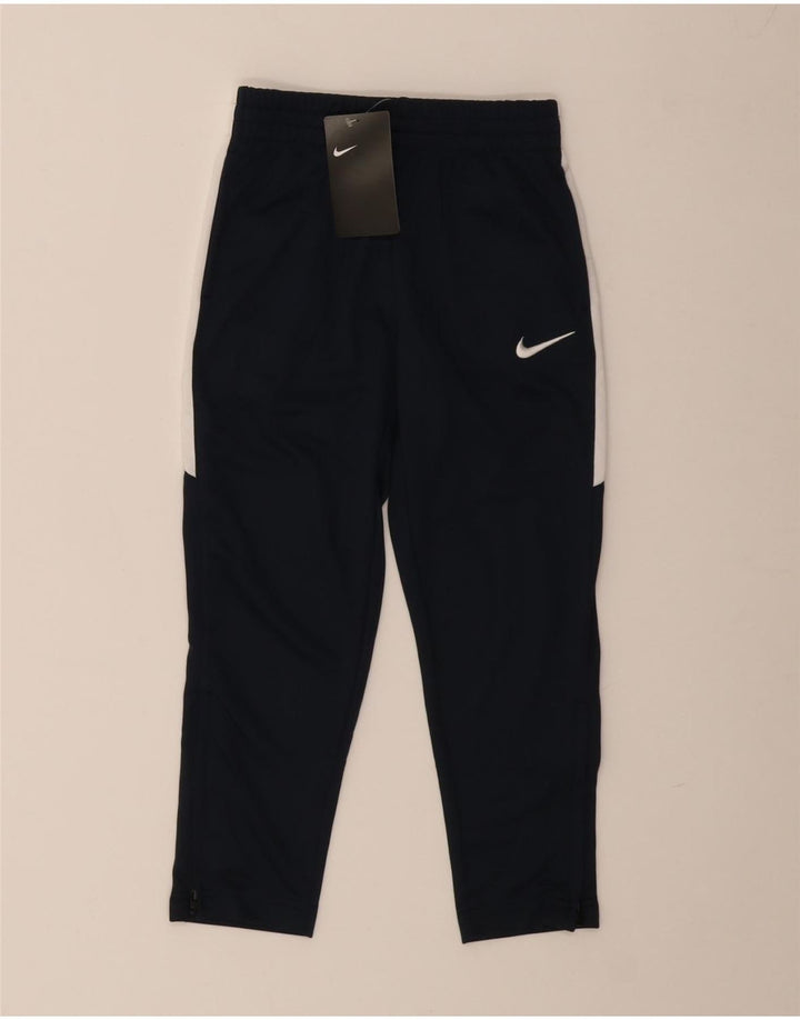 Спортивные брюки Nike для мальчиков 5–6 лет, средние, темно-синие, с цветными блоками