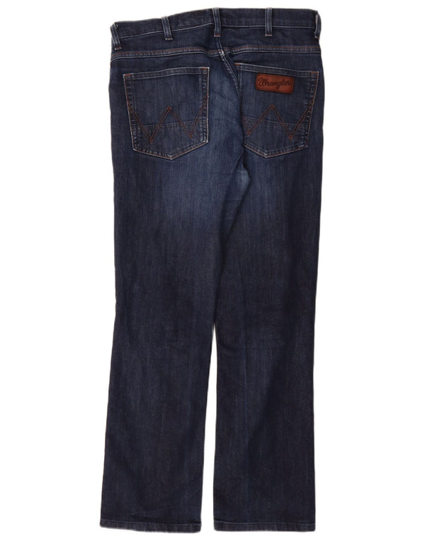 Мужские прямые джинсы WRANGLER Arizona Stretch W32 L28, синий хлопок