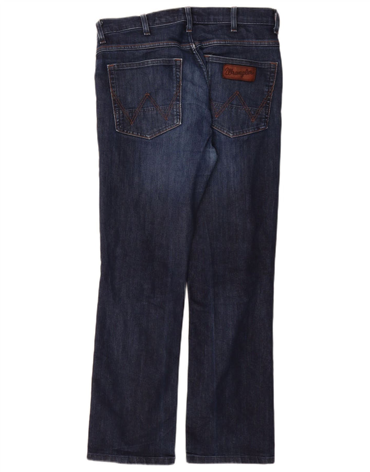 Мужские прямые джинсы WRANGLER Arizona Stretch W32 L28, синий хлопок