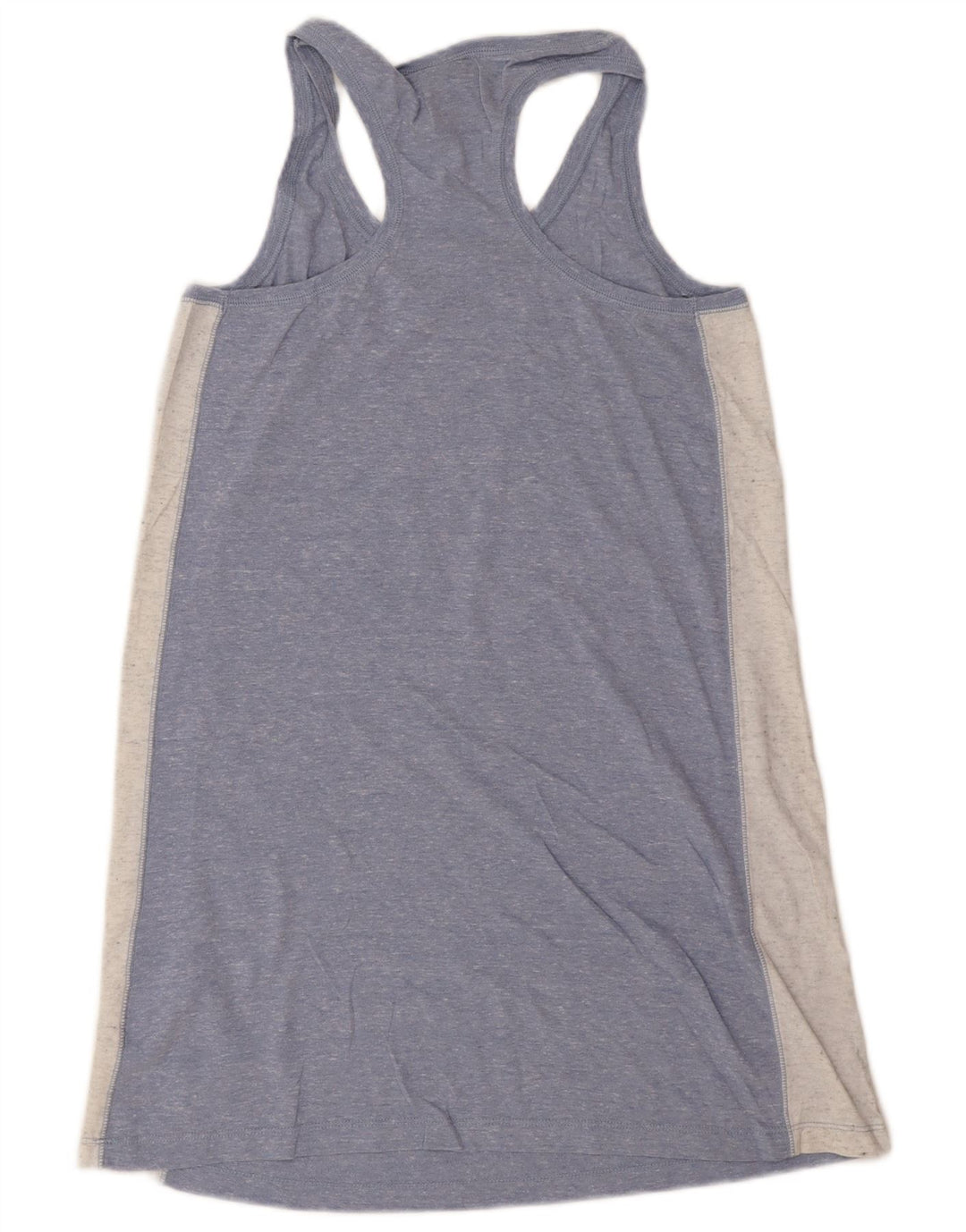 Женское платье-футболка без рукавов с графическим рисунком NIKE UK 10, маленькое синее с цветными блоками