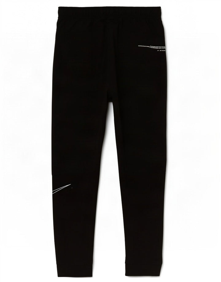 Мужские спортивные штаны Nike Dri Fit с графическим принтом, брюки для бега, маленький черный полиэстер