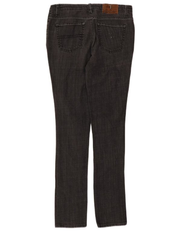 Женские джинсы скинни TRUSSARDI W31 L33 Серые, хлопок