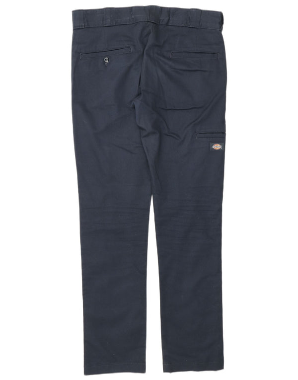 Мужские прямые узкие брюки-карго Dickies W31 L32, темно-синие, хлопковые