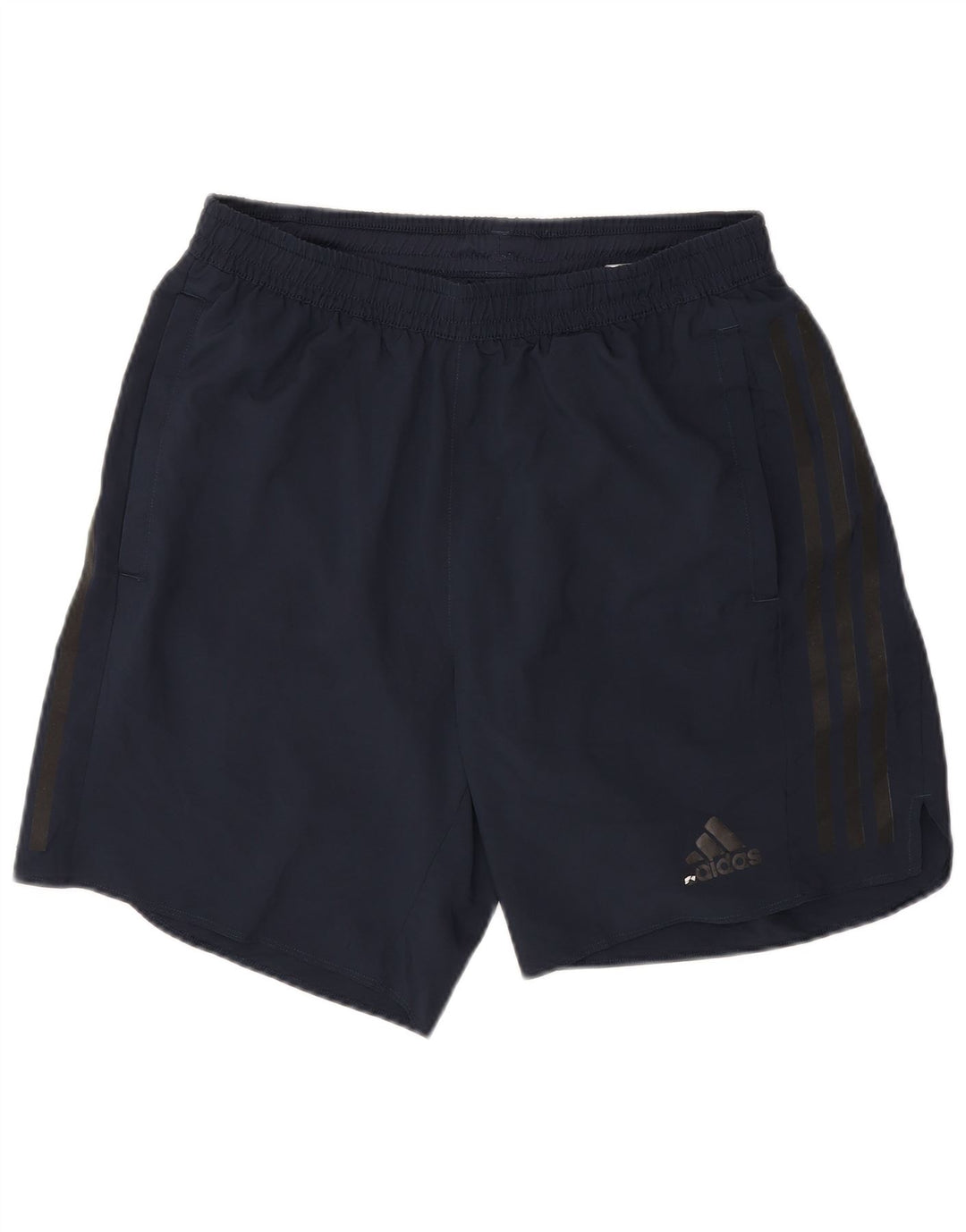 Мужские спортивные шорты Adidas Aeroready среднего размера, темно-синие, полиэстер