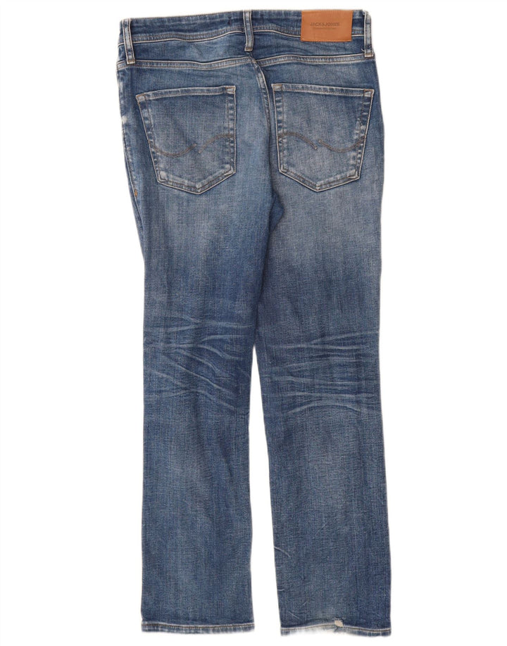 Мужские узкие джинсы Jack & Jones W30 L30, синий хлопок