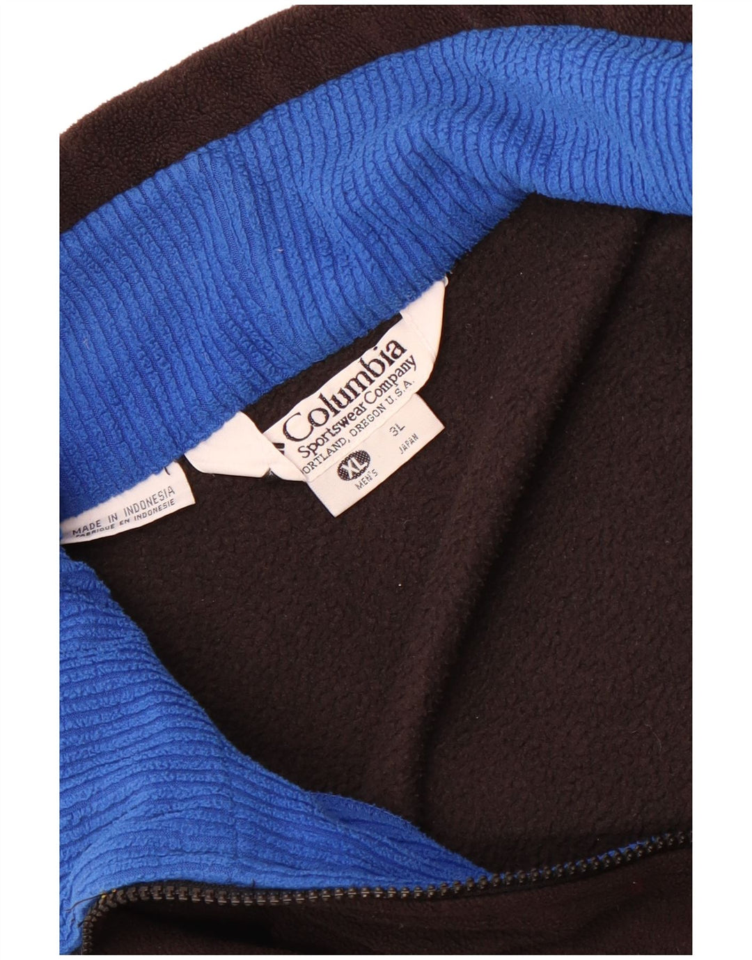 Мужская флисовая куртка Columbia UK 42 XL, черная