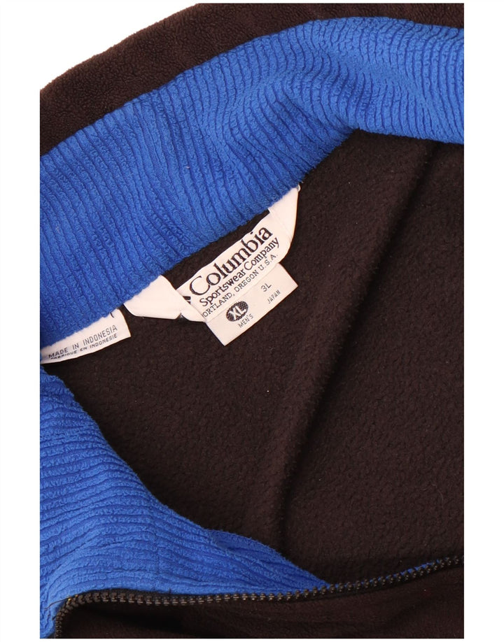 Мужская флисовая куртка Columbia UK 42 XL, черная