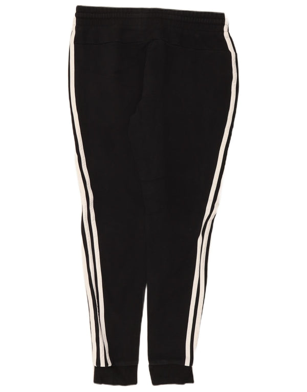Женские спортивные брюки Adidas Joggers UK 12/14, средний черный хлопок
