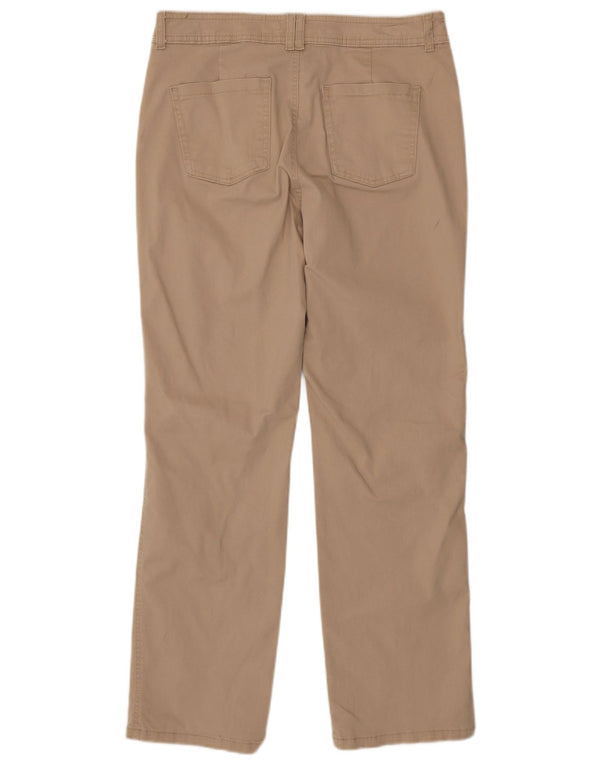 Lee женские повседневные брюки прямого кроя классического кроя США 14 XL W32 L30 бежевые