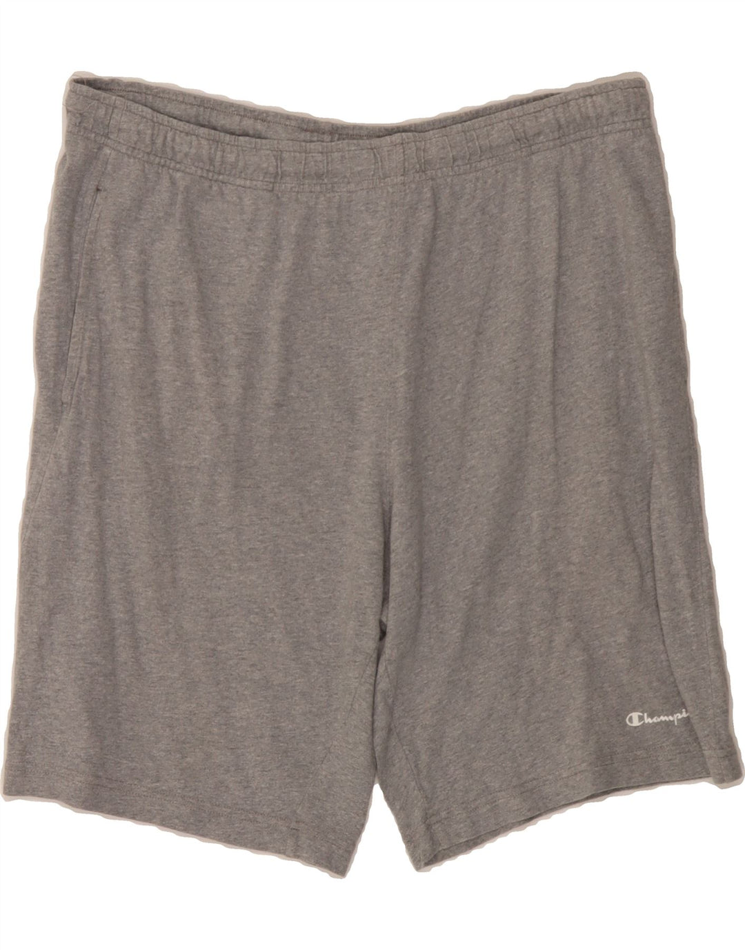 CHAMPION Mens Sport Shorts 2XL  Grey Cotton Vintage Champion and Second-Hand Champion from Messina Hembry 