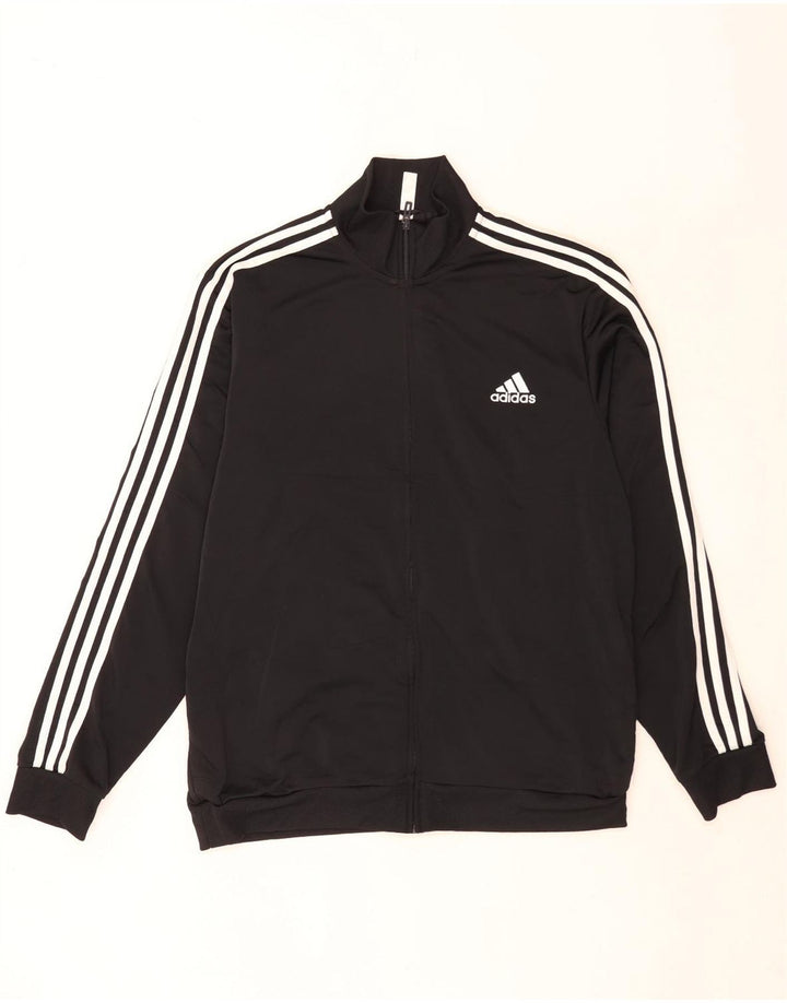 Мужская спортивная куртка Adidas UK 48/50 XL, черный полиэстер