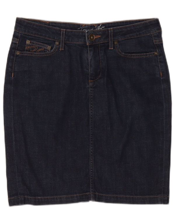Женская джинсовая юбка Tommy Hilfiger US 6 Medium W30 Темно-синяя хлопковая