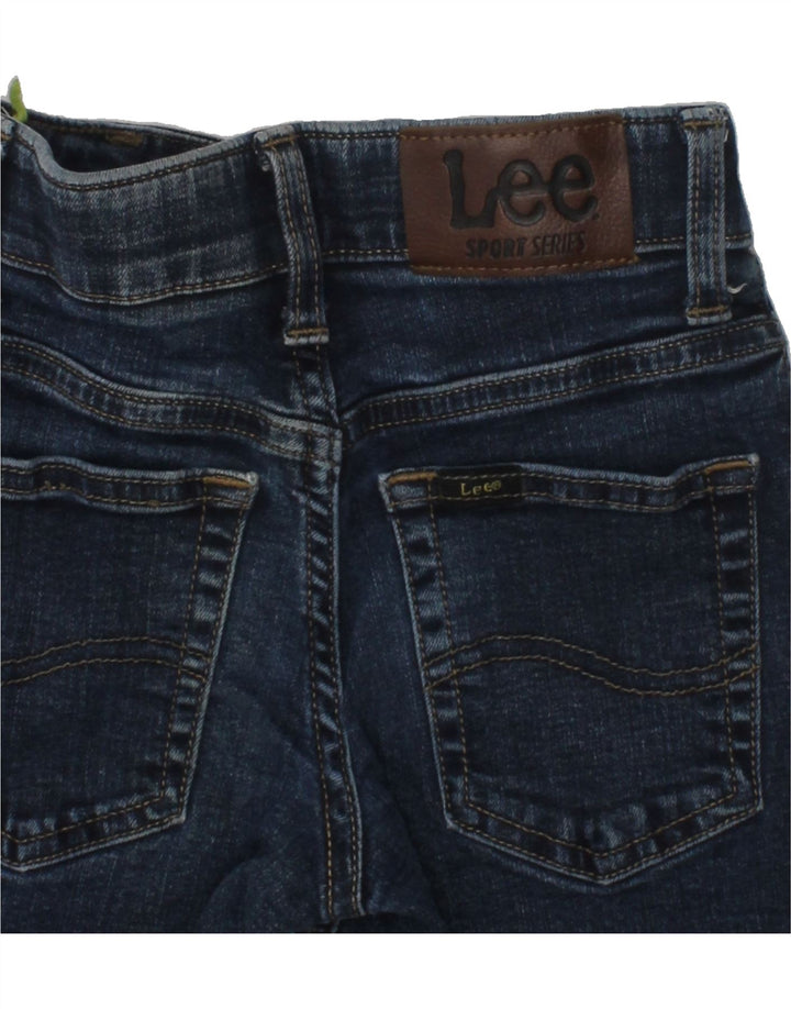 LEE Girls Extreme Comfort Straight Jeans 6-7 Years W20 L20 Navy Blue | Vintage Lee | Thrift | Second-Hand Lee | Used Clothing | Messina Hembry 