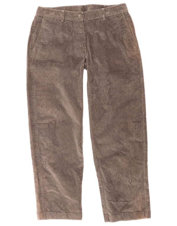 Женские вельветовые брюки L.L.Bean США 4, маленькие W27 L27, серый хлопок