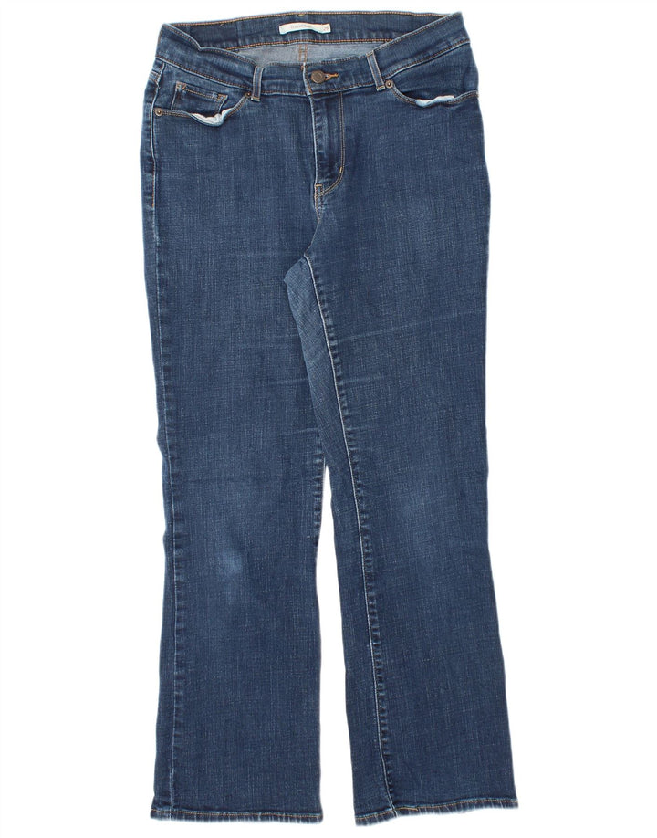 Женские классические джинсы Levi's Bootcut W29 L28, синие, хлопок