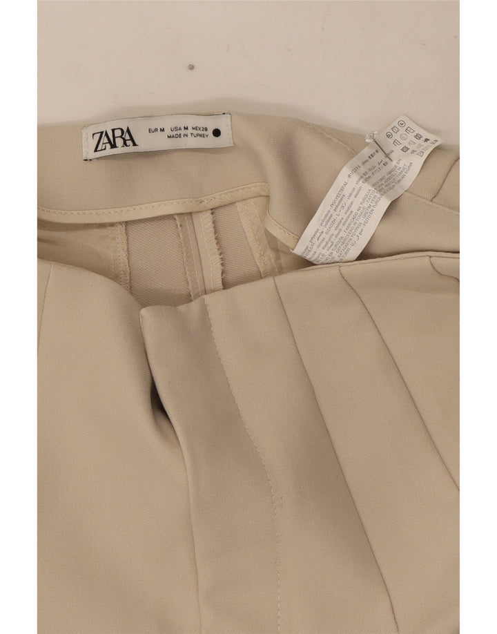 Женские шорты Zara Medium W28, бежевый полиэстер