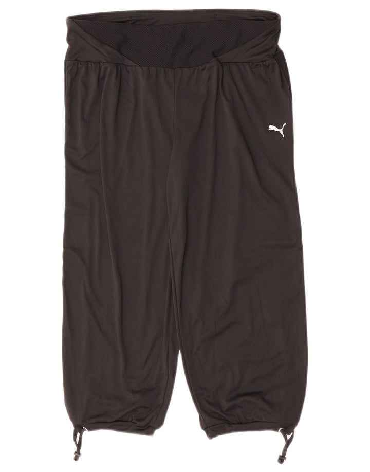 Женские спортивные шорты-бермуды Puma UK 10, маленькие черные из полиэстера