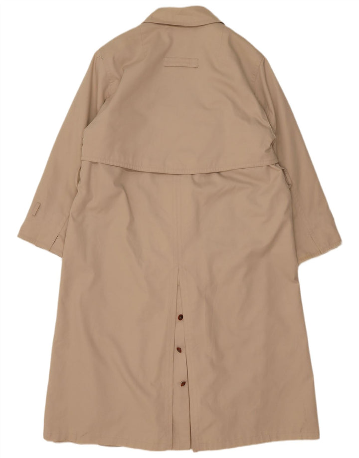 Винтажное женское пальто UK 18 XL, бежевый акрил