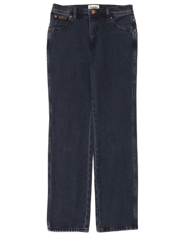 Мужские прямые джинсы Wrangler Texas W29 L32, темно-синий хлопок