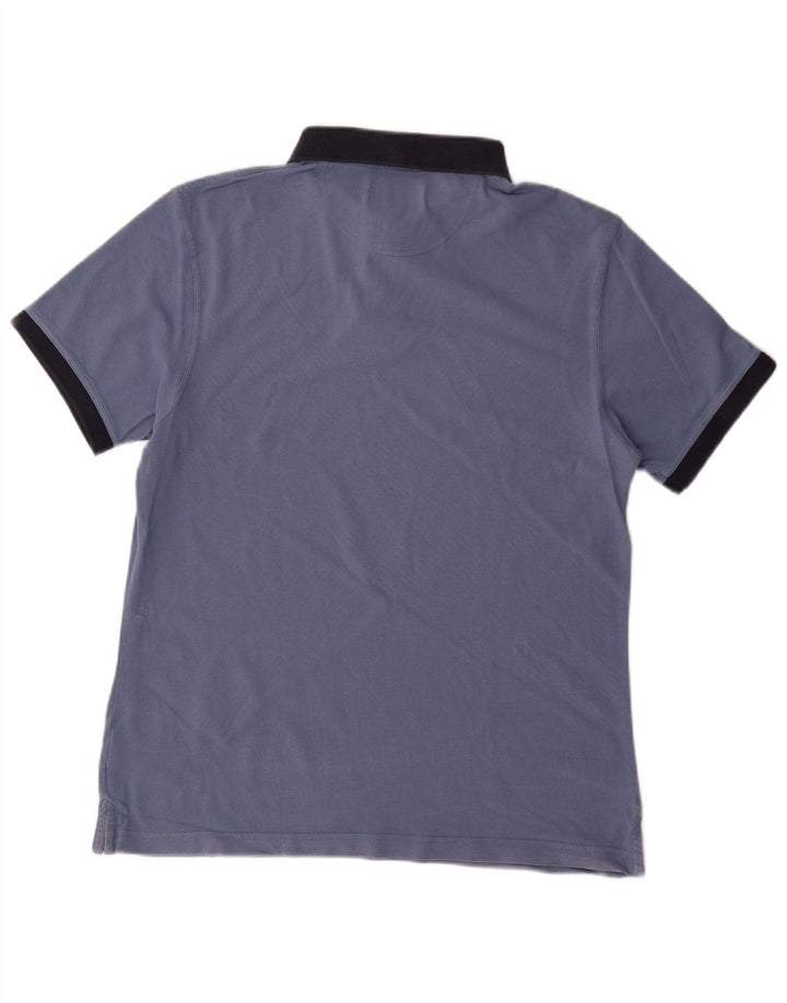 Мужская рубашка-поло BARBOUR, большая синяя, хлопок