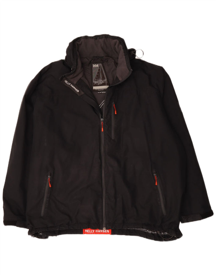Мужская ветровка с рисунком Helly Hansen UK 46 3XL, черный полиэстер