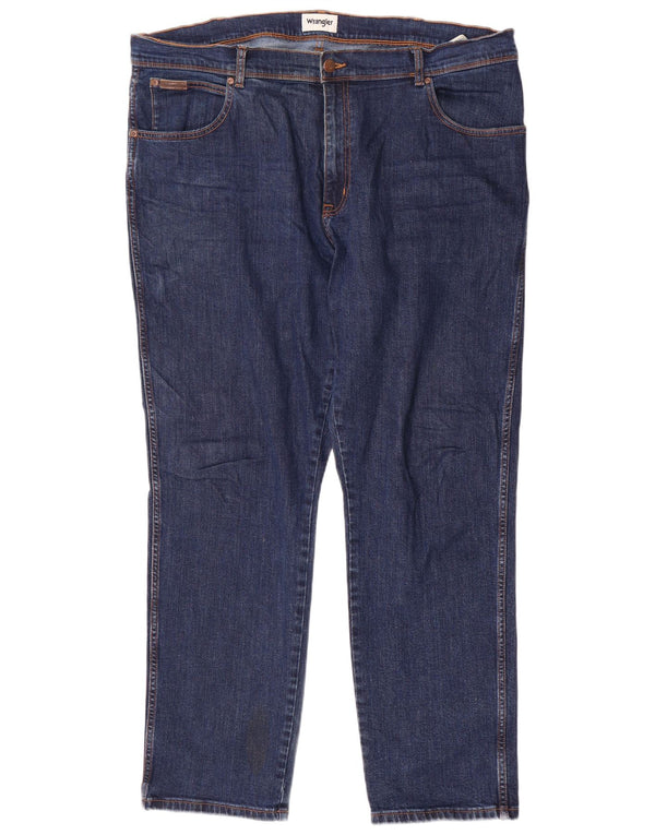 Мужские джинсы WRANGLER Texas Slim W42 L32, синий хлопок
